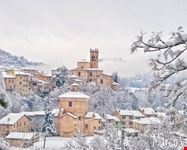 Pergola la magia della neve